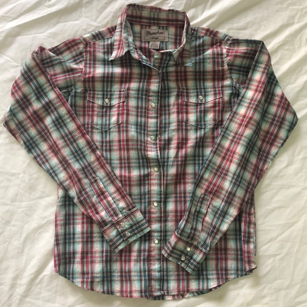 Wrancher by Wrangler Women's Blouse - Size Med